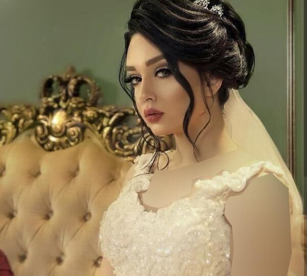 عکس عروس آرایش مو
