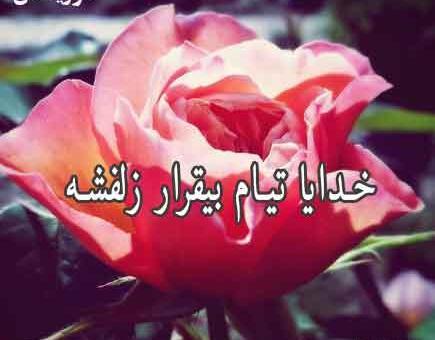 عکس خدایا تیلم بیقرار زلفشه
