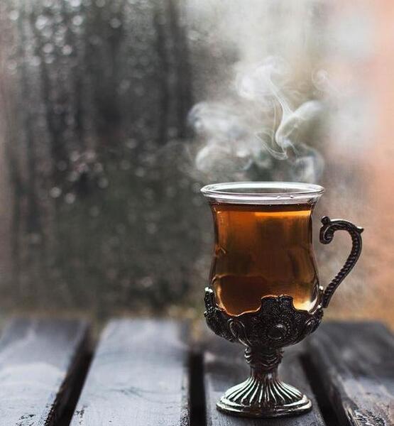 عکس پروفایل چای در طبیعت
