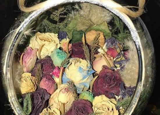 عکس ایده برای گل های خشک شده