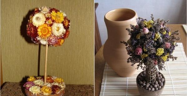 عکس ایده برای گل های خشک شده