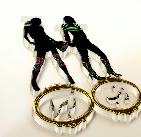 عکس نوشته زینب و زهرا