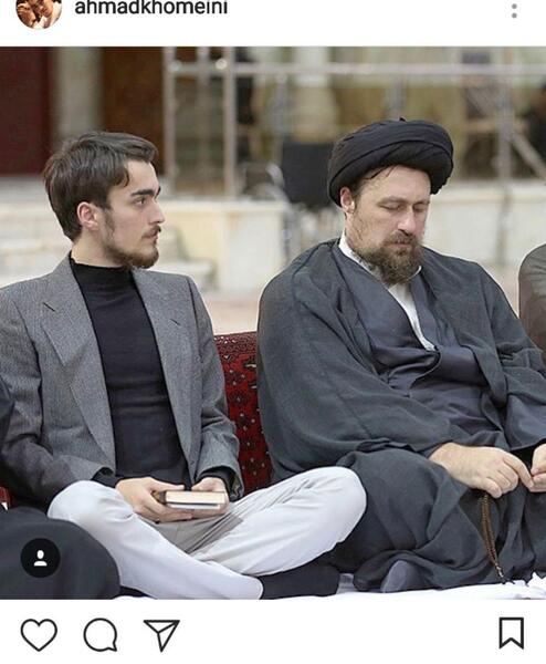 عکس پسر حسن خمینی