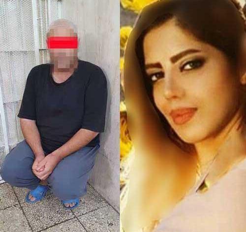 عکس ریحانه که با تبر کشته شد