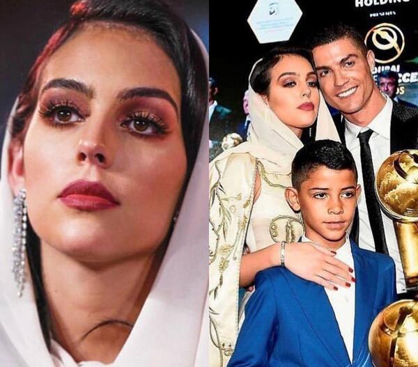 عکس زشت رونالدو وهمسرش