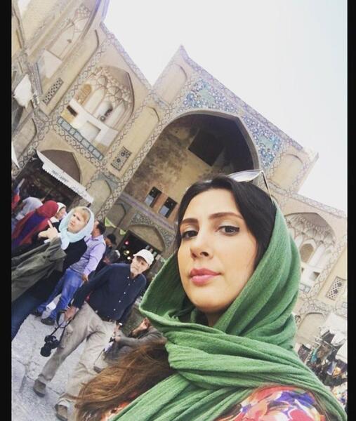 عکس آزاده در سریال ملکاوان