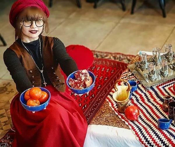 عکس آزاده در سریال ملکاوان