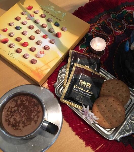 عکس قهوه گانودرما هات چاکلت