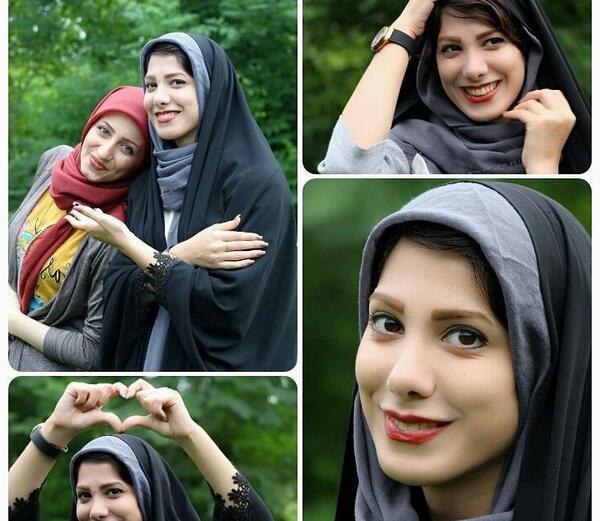 عکس باران نیکراه و همسرش