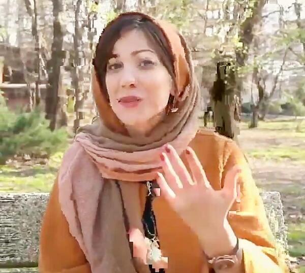 عکس باران نیکراه و همسرش