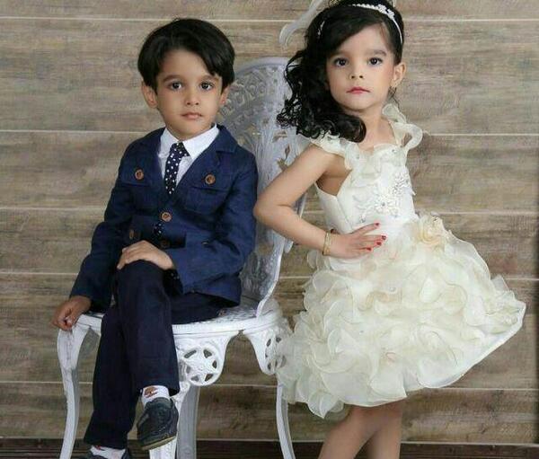 عکس عروس و داماد بچه گانه