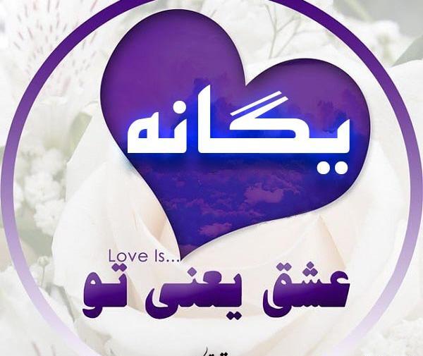 عکس نوشته در مورد یگانه