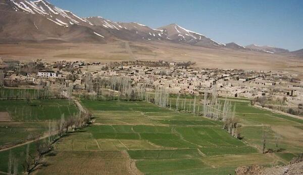 عکس هوایی خمین