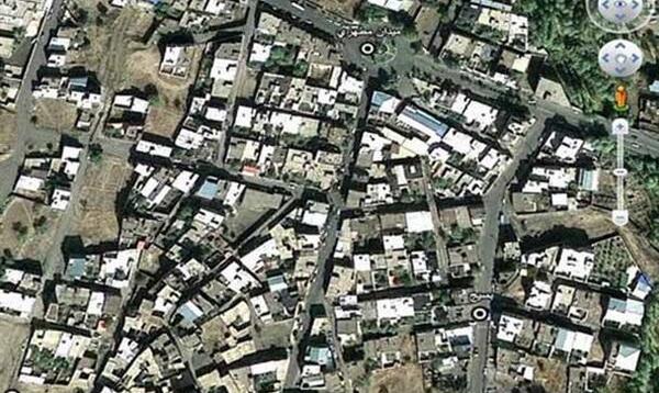 عکس هوایی خمین