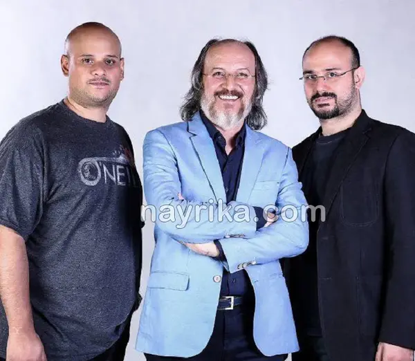عکس امین تارخ و پسرش