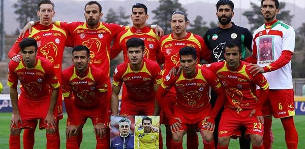 عکس بازیکنان نفت تهران