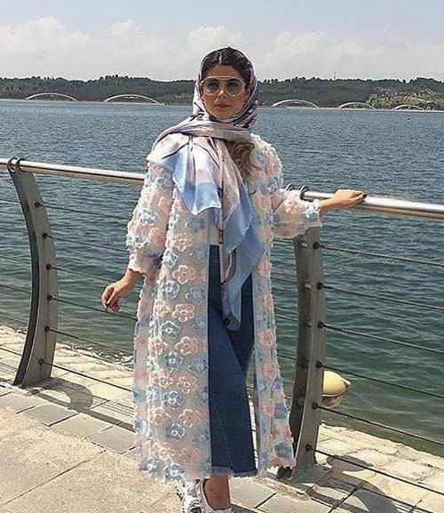 عکس مانتو بلند و گشاد