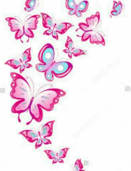 عکس پروانه فانتزی برای نقاشی