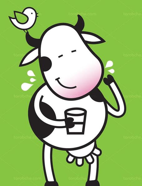 عکس گاو کارتونی