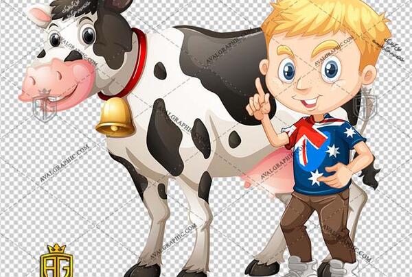 عکس گاو کارتونی