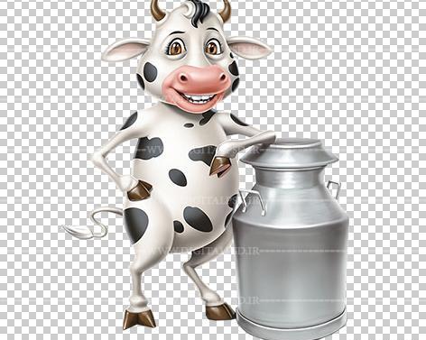 عکس گاو کارتونی