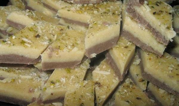 عکس حلوا دورنگ