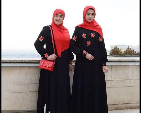 عکس مانتو بلند راسته