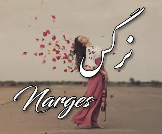 عکس نوشته اسم نرگس و رضا