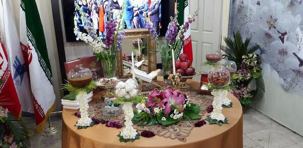 عکس تصاویری از چیدمان سفره هفت سین