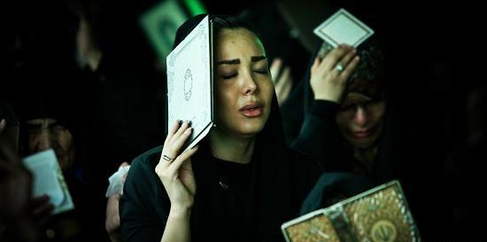 عکس قران روی سر