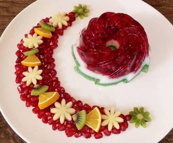 عکس ایده های جالب برای ژله شب یلدا