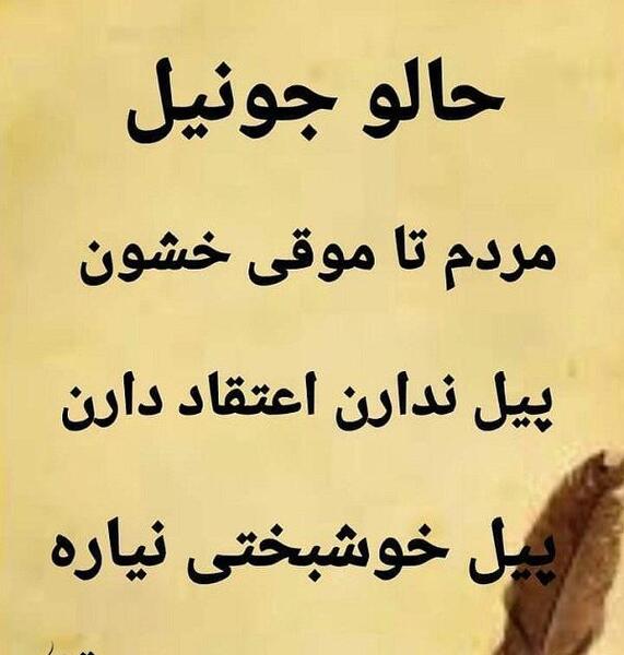 عکس جالب لری