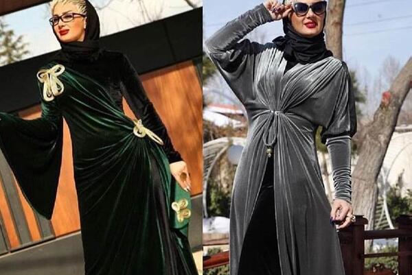عکس مدل های جدید مانتو بلند پاییزه