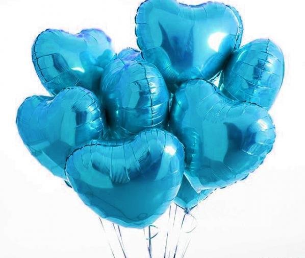 عکس قلب فیروزه ای