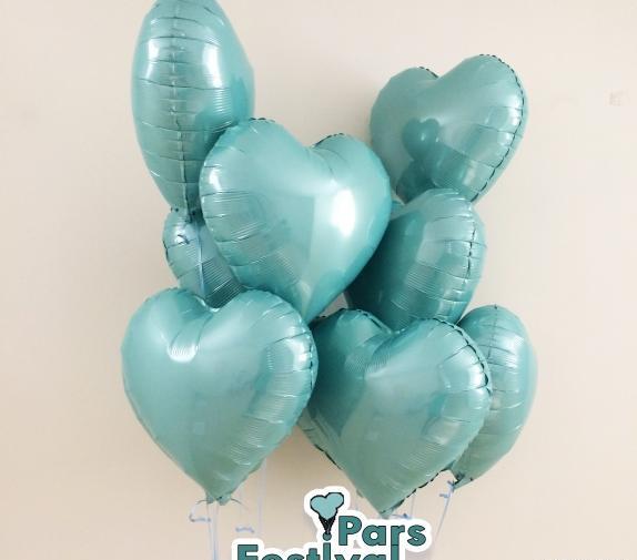 عکس قلب فیروزه ای