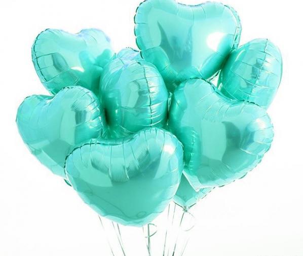 عکس قلب فیروزه ای