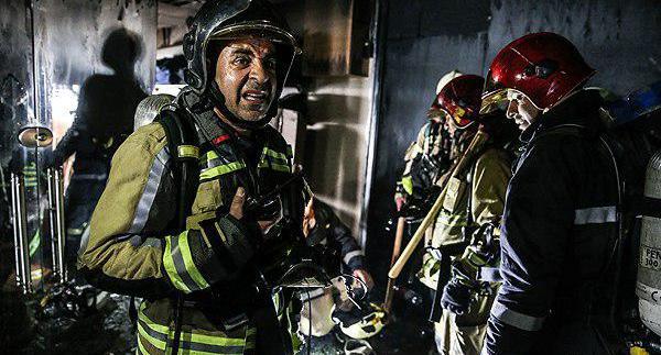 عکس آقای آتش نشان