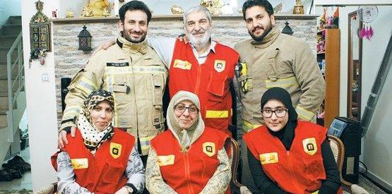 عکس آقای آتش نشان