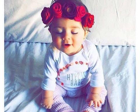 عکس فیک نوزاد دختر