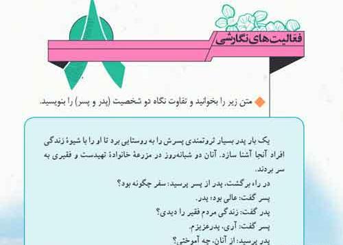 عکس کتاب نگارش هشتم