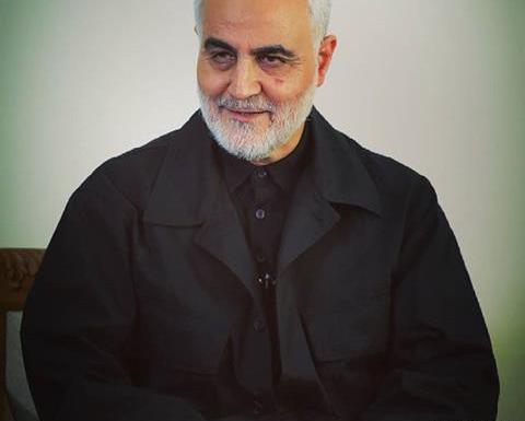 عکس جالب حاج قاسم سلیمانی