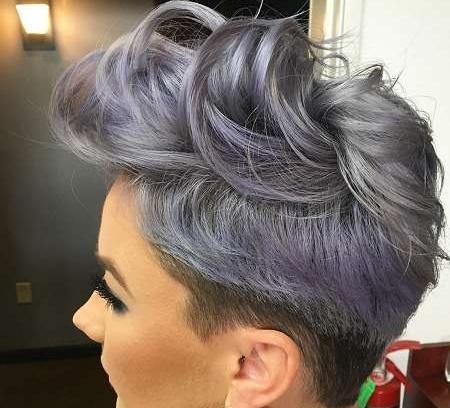 عکس موی کوتاه دخترانه برای صورت گرد