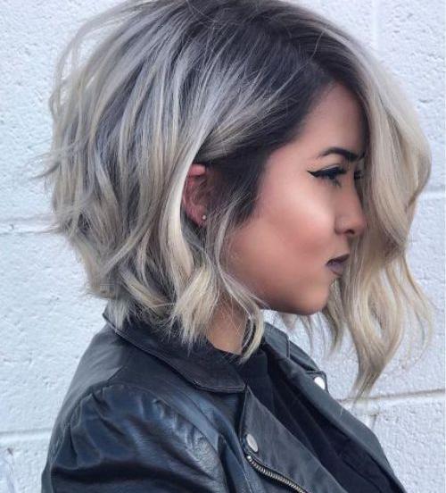 عکس موی کوتاه دخترانه برای صورت گرد