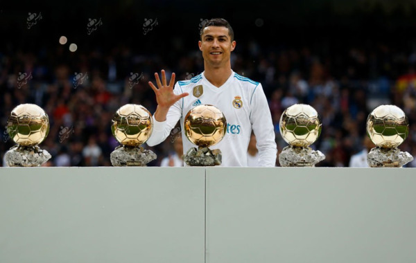 عکس طلا رونالدو