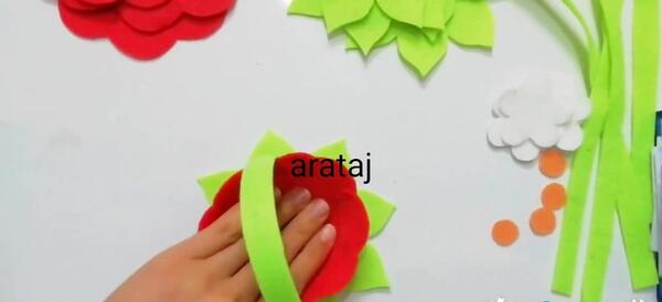 عکس هفت سین با نمد