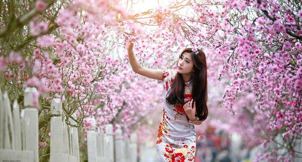 عکس های بهاری دخترانه