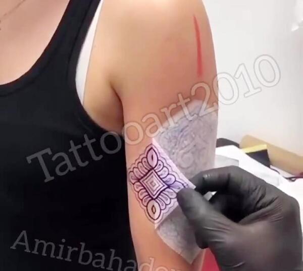عکس تاتو آچار