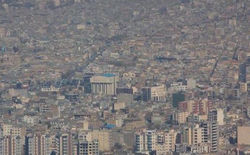 عکس هوایی شهر سلماس