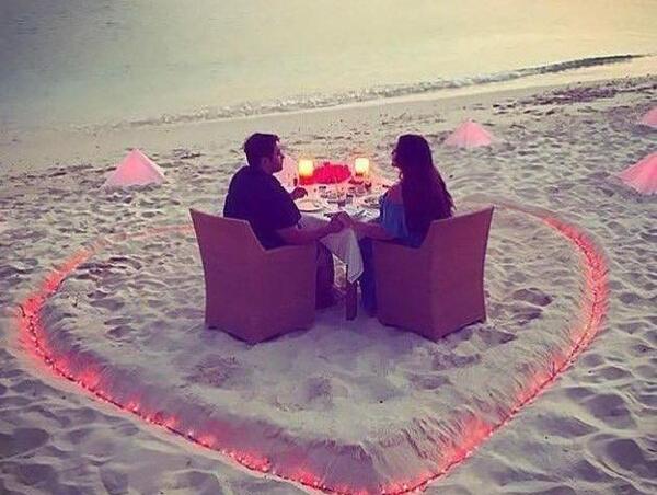 عاشقانه دونفره عکس عاشقانه کنار دریا