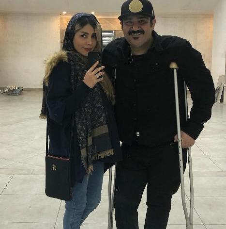 عکس بارداری همسر مهران غفوریان